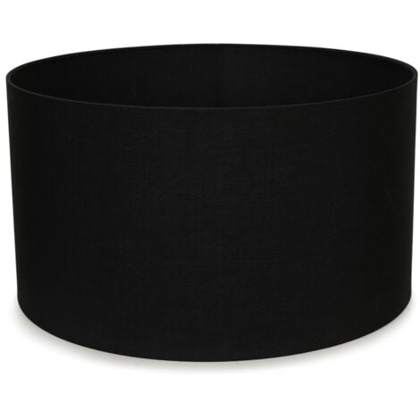 Reni Black Fabric Large Ceiling Pendant Lamp Shade