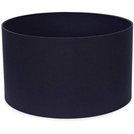 Reni Navy Blue Fabric Medium Ceiling Pendant Lamp Shade