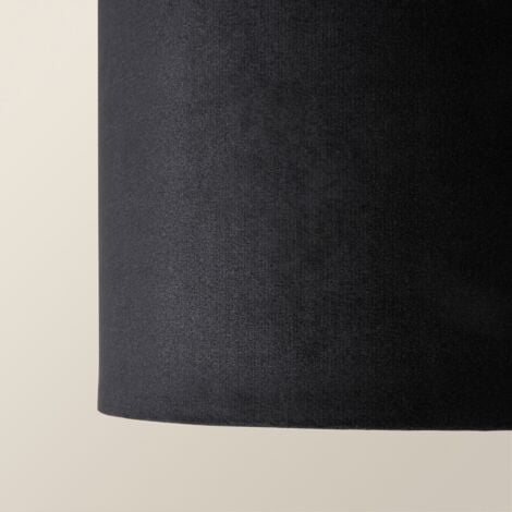 Reni Black Velvet Small Ceiling Pendant Lamp Shade