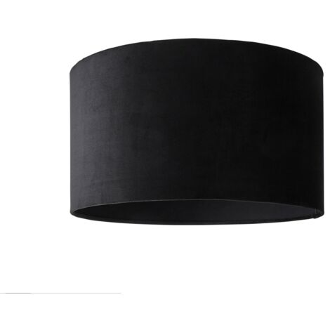 Reni Black Velvet Large Ceiling Pendant Lamp Shade