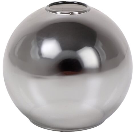 Bellamy Easy Fit Smoked Glass Globe Lampshade Ceiling Light Shade