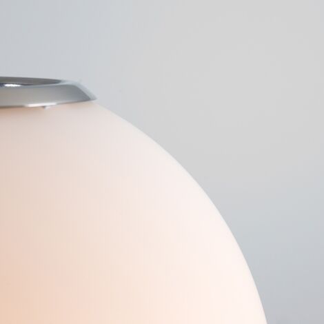 LED Ceiling Pendant Shade Frosted Glass Globe - E27 LED Bulb
