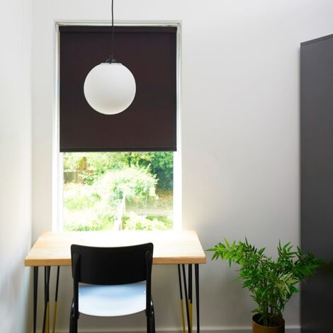 LED Ceiling Pendant Shade Frosted Glass Globe - E27 LED Bulb