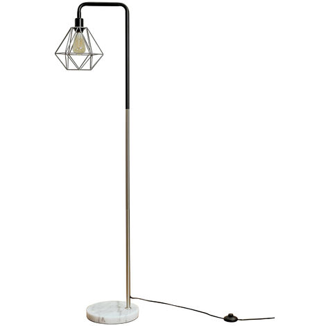 talisman black and copper lamp with diablo shade