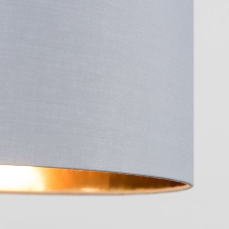 Reni Grey and Gold Large Ceiling Pendant Light Shade