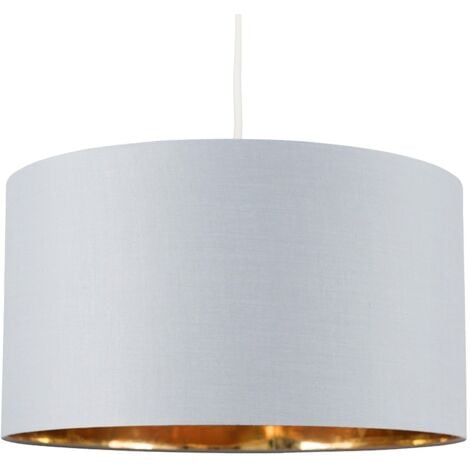Reni Grey and Gold X-Large Ceiling Pendant Light Shade