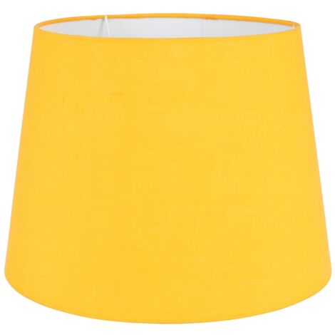 Aspen Modern Yellow Fabric Table Floor Light Shade