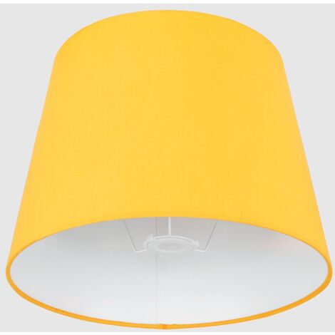 Aspen Modern Yellow Fabric Table Floor Light Shade