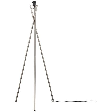Camden Modern Tripod Silver Floor Lamp Base