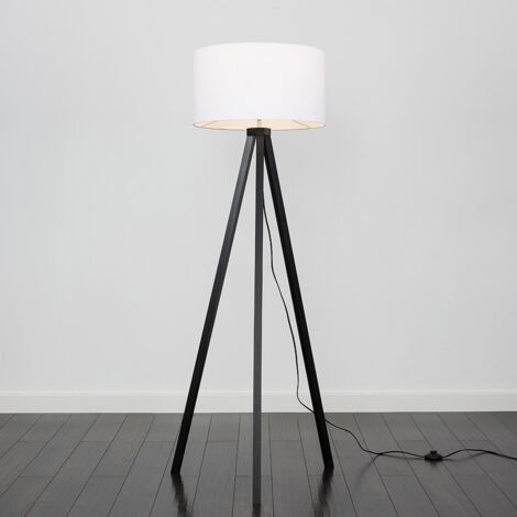 Barbro Tripod Reni Black Floor Lamp