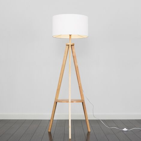 Morrigan Tripod Brown Floor Lamp