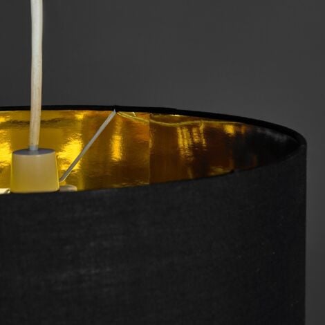 Reni Black and Gold X-Large Ceiling Pendant Lamp Shade