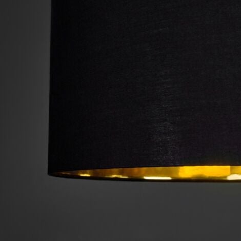 Reni Black and Gold X-Large Ceiling Pendant Lamp Shade