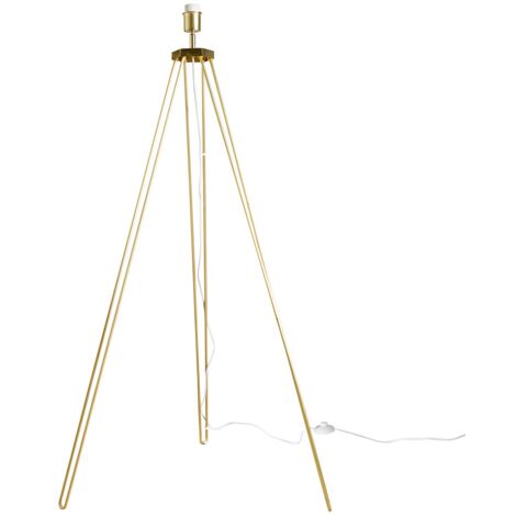 Aero Modern Gold Hairpin Design Tripod Floor Lamp Base