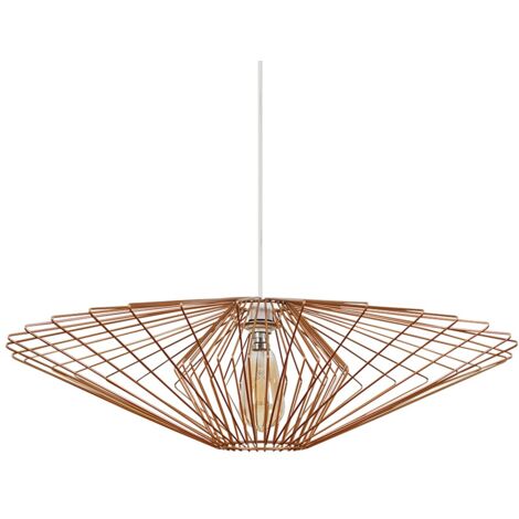 Extra Large Sinata Ceiling Pendant Shade and B22 Pear LED 4W Warm White 2700K Bulb