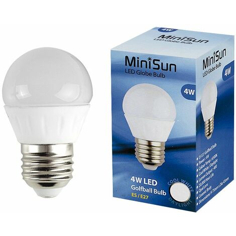 Verenigen Wereldwijd Afgrond 4W SES E14 LED Golfball Bulb in Warm White - Single