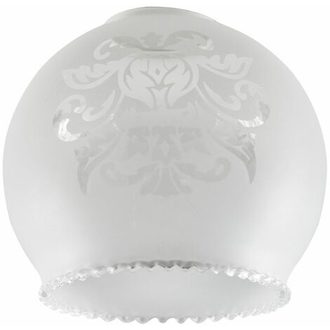 Frosted White Glass Replacement Shades, Frosted Glass Table Lamp Shade Replacements