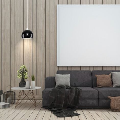 Retro Black Arco Style Dome Ceiling Pendant Light Shade