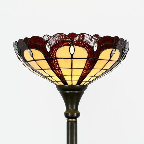 Faux tiffany deals floor lamps