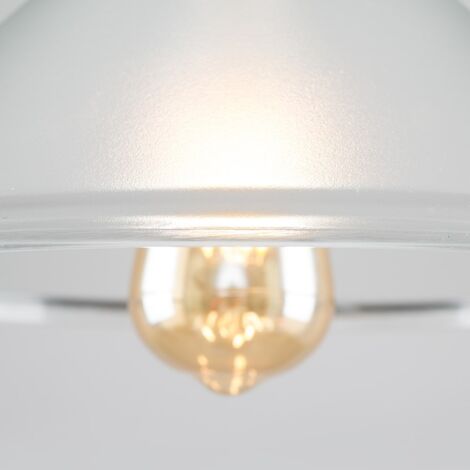Retro Style Clear Glass Tapered Ceiling Pendant Light Shade