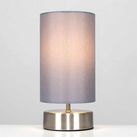 Bedside table deals lamp with dimmer