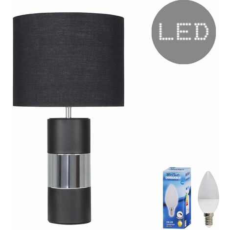 Dimmable Candle Led Bulb, Cylinder Lamp Shade Small