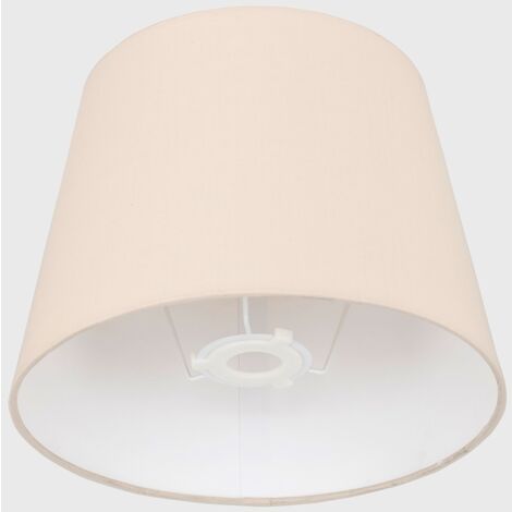 Aspen Modern Tapered Table Floor Lamp Light Shade with Beige Fabric Finish