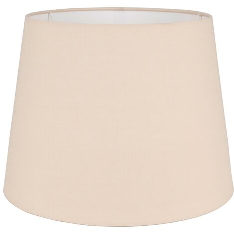 Aspen Modern Tapered Table Floor Lamp Light Shade with Beige Fabric Finish