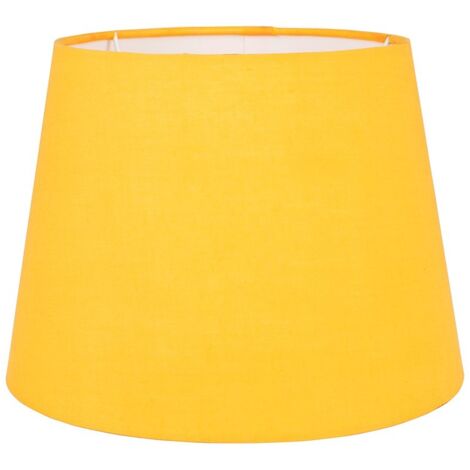 Aspen Modern Yellow Fabric Table Floor Light Shade