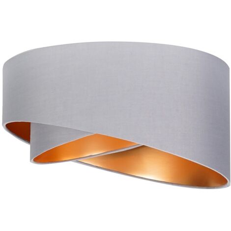 Trekan Grey Ceiling Pendant Shade