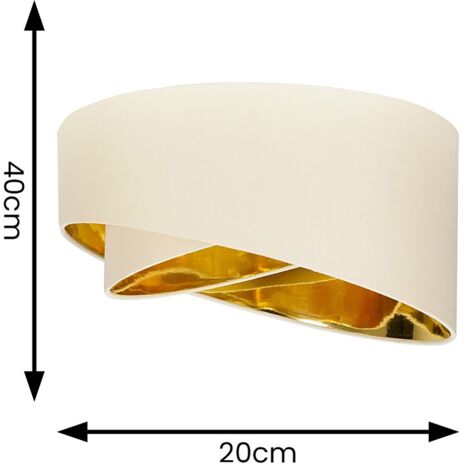 Trekan Cream Ceiling Pendant Shade