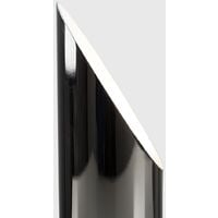 Floor Lamp Uplighter Modern GU10 Wall Wash Light - Black Chrome