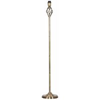 Twist Traditional Floor Lamp - Antique Brass