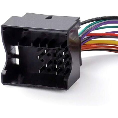 Câble Adaptateur ISO Pour Autoradio Peugeot 207 (RD4) - 12 Broches, Neuf