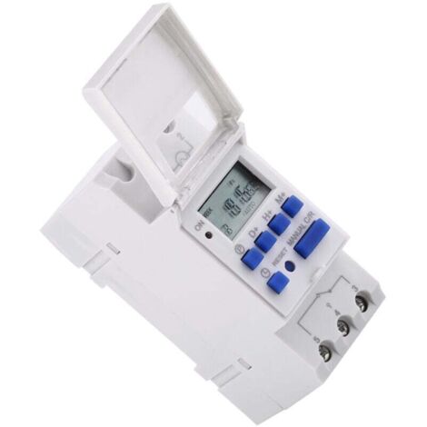 Minuterie Électronique Numérique, Hebdomadaire, 7 Jours, Programmable, Interrupteur, Ac 220v