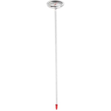 ThermomèTre de Sol à Compost à Longue Tige - RéPonse Rapide en Acier Inoxydable 20 Pouces