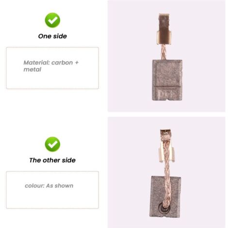 Lot De 4 Brosses Carbone Pour Perceuses/visseuses - Modèles DTD146, DHP456, DHP458, BHP456, Etc.