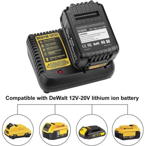 Perceuse-visseuse sans fil DEWALT noire et jaune photo - Photo Perceuse