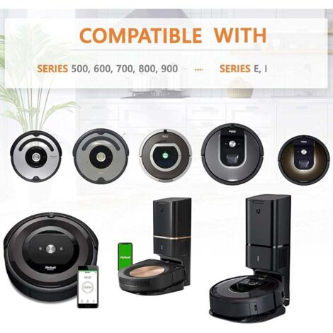 Roues Accessoires Pour IRobot Roomba 500 600 700 800 900 Series 529 595 650 670 760 780 880 870 980 Pieces De Rechange Pour Aspirateur Roue Universelle 92006640
