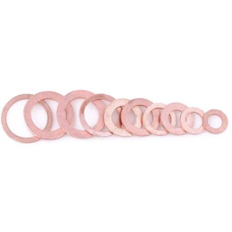 Rondelle En Cuivre Plat 38x48x2 Mm (Uxcell) - Joint étanche Pour Passe-câble, Neuf