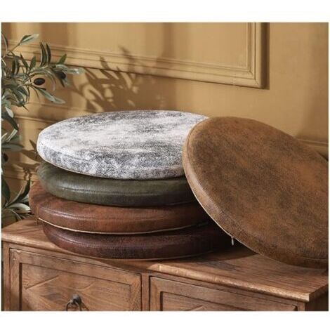 Coussin de siège en mousse à mémoire de forme 30/35/40/45cm, antidérapant, doux, solide, rond
