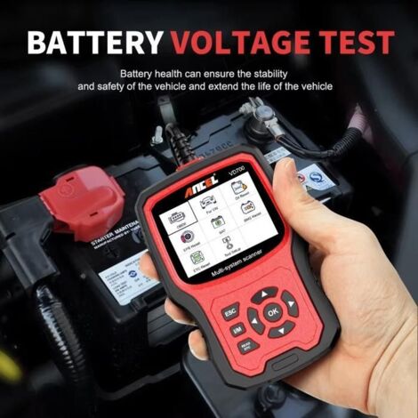 NEXPEAK NX501 - Scanner OBD2 Complet Multilingue (Français Inclus) – Diagnostic Auto Facile