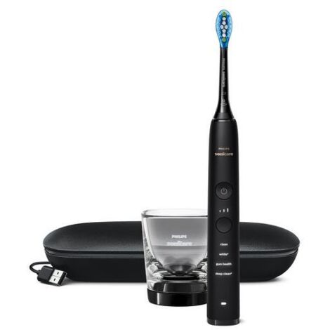 Brosse à dents sonique PHILIPS SONICARE HX9911/09 DiamondClean 9000 avec application pour téléphone