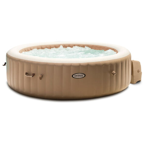 Spa gonflable INTEX PureSpa Sahara à bulles - 6 places - Beige