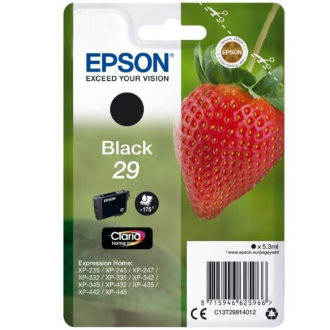 Epson Strawberry Cartuccia Fragole Nero Inchiostri Claria Home 29 C13T29814012 (1/5)