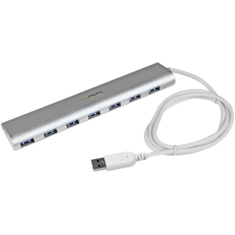 StarTech.com Hub USB a 7 porte, Da USB A a 7 porte USB-A, USB 5Gbps, design robusto, alimentazione via bus o alimentat ST73007UA (1/4)