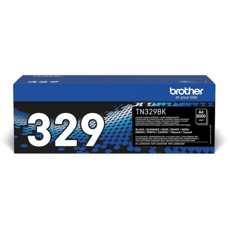 Brother TN-329BK cartuccia toner 1 pz Originale Nero TN329BK (1/4)