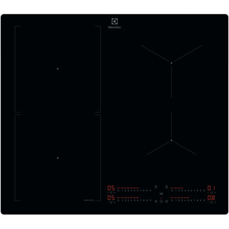 Electrolux Serie 700 KIS62453I Nero Da incasso 58 cm Piano cottura a induzione 4 Fornello(i)