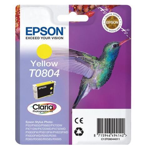 Epson Hummingbird Cartuccia Giallo C13T08044011 (1/3)