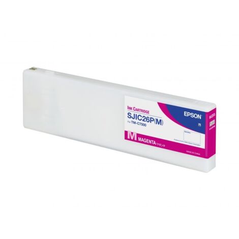 Cartuccia d'inchiostro Epson SJIC26P(M) Magenta per ColorWorks C7500 (1/3)